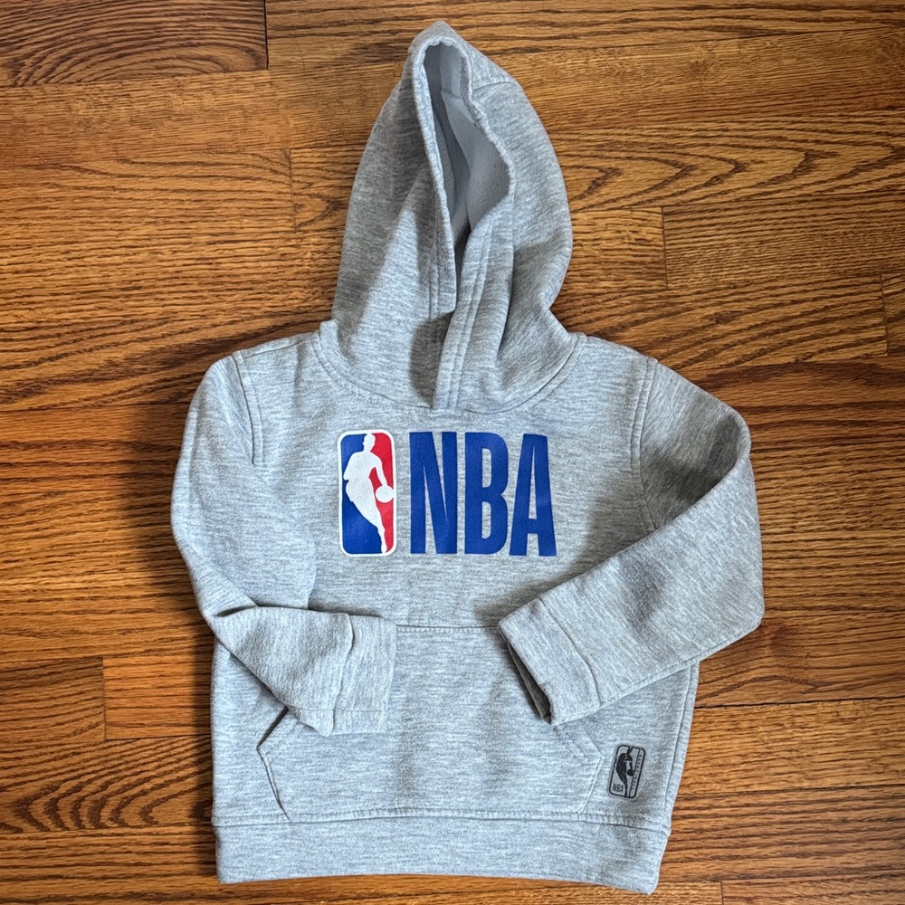 NBA toddler Heather Gray Hoodie